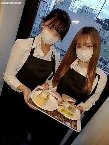 FC2-PPV-2450470 - バイト仲間のカフェ店員・黒髪のあの子と巨乳のあの子と3P cover.jpg