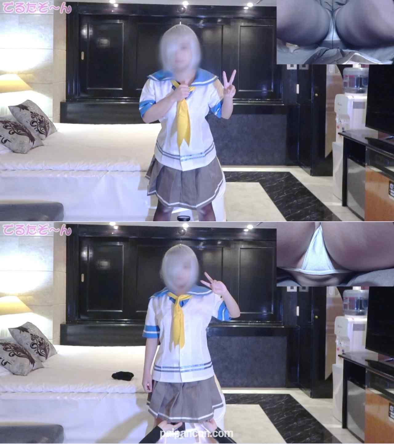 FC2-PPV-4853129 - えちえちミニマム150cm大学１回生♪！至高のくびれ腰Ｇカップちゃん！艦これ浜風やってもらいました！オナニー編 thumbnail_3.jpg